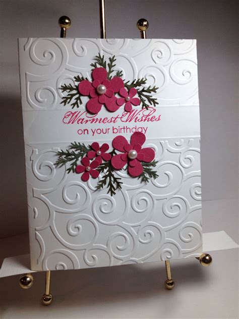 I have been into cards made with punches lately and this is what i came up with. Pin on Christmas