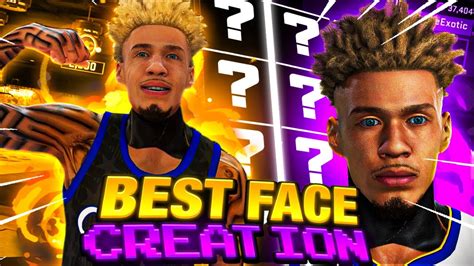 New The Best Drippy Face Creation In Nba 2k21 Comp Face Creation