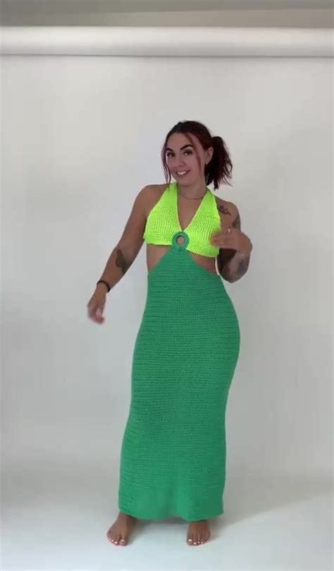 Sexy Babe Trying Hot Dress And Bikini Teasing Video