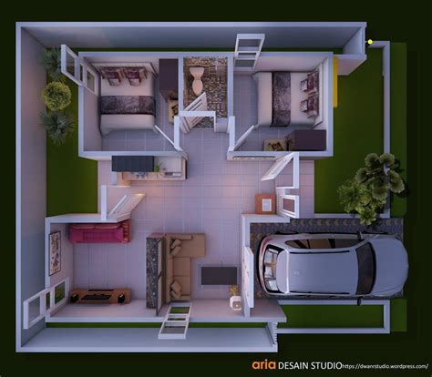 desain rumah sederhana lengkap  ukuran desain