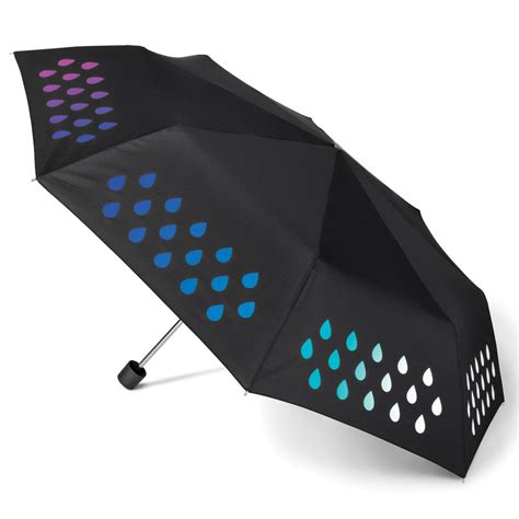 The Color Changing Umbrella Hammacher Schlemmer