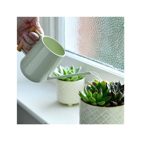 Burgon And Ball Plastic Free Indoor Watering Can Pale Jade