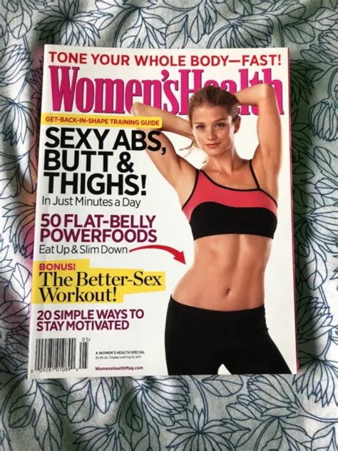 Womens Health Magazine Special Ultimate Shape Up Guide Slim Down Abs
