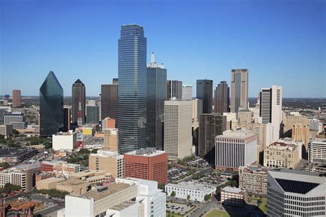 Aerial View Of The City Of Dallas In Photograph By Veni Fine Art America