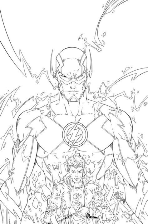 Teen titans kid flash coloring page. Get This Online Flash Coloring Pages 6q202