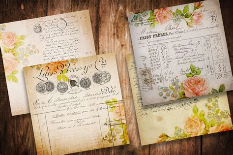 Wondering if there are any websites that write papers for you for free? Free Vintage Rose French Papers - Free Pretty Things For You