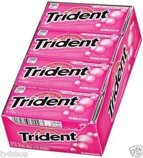 11400 Candy Trident Bubble Gum