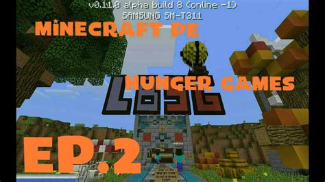 Only one winner per game! Minecraft Pe:Hunger GamesEP.2เสียสละเพื่อทีม? - YouTube