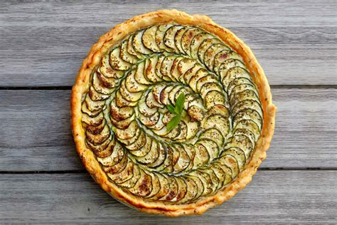 Tarte courgettes et ricotta au Thermomix