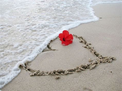 Wallpapers Valentines Beach Love Wallpapers
