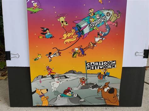 Rare Vintage 1995 Cartoon Network Poster Hanna Barbera Poster Etsy