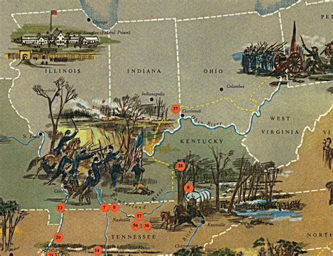 Civil War Battle Timeline 1861 To 1865