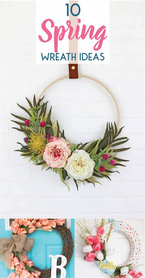 10 Front Door Spring Wreath Ideas On Love The Day
