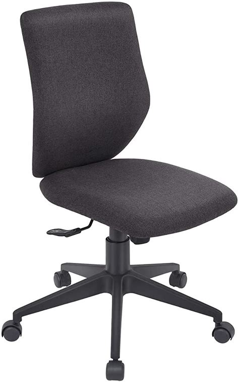 In this day and age where long hours of work at desks are the norm, executive chair without arms are a necessary feature of not just offices, but also homes, stores, libraries, and many other spaces. Amazon.com: Bowthy Armless Office Chair Ergonomic Computer ...