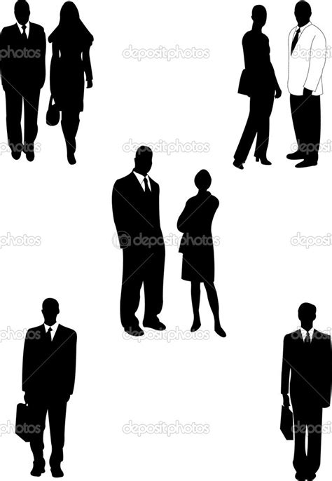 Business People Stock Vector Image By ©paunovic 43551871