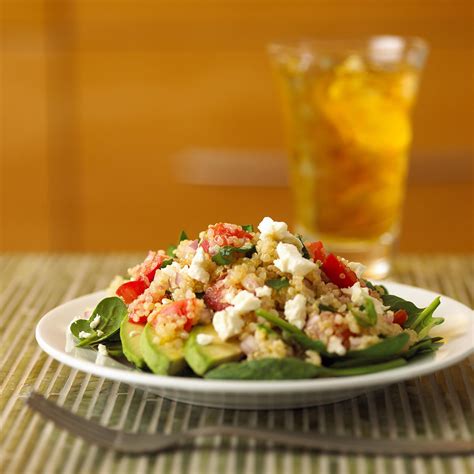 Greek Quinoa And Avocado Salad