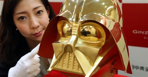 24k Gold Star Wars Darth Vader Mask Going On Sale For 40th Anniversary