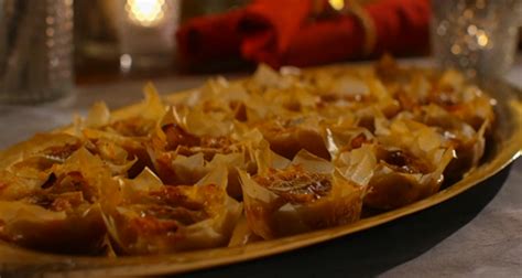 How about leaving something a little bit different for father christmas this year? Mary Berry squash with cranberry and brie tarts recipe on Mary Berry's Christmas Party - The ...
