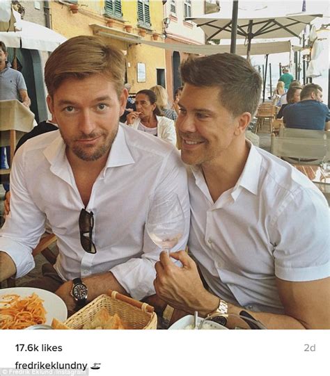 Fredrik Eklund Shows Off Torso On Vacation In Italy With Husband Derek