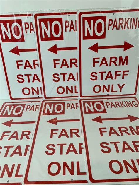 Custom No Parking Metal Sign Custom Made Personalized Sign Etsy