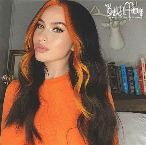 Batty Fang Salon Spa On Instagram Orange Money Piece By Tatumallure Hair
