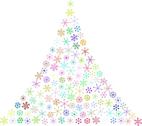 Clipart Snowflake Tree Clipart Snowflake Tree Transparent