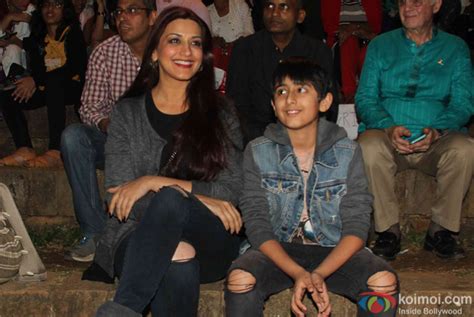 Clicked Sonali Bendre At A Charity Event With Son Ranveer Koimoi
