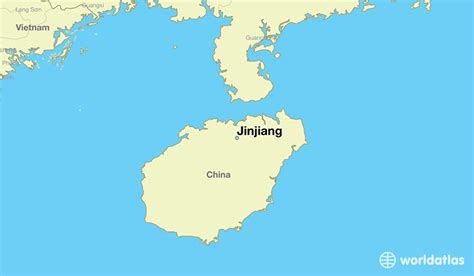 Where Is Jinjiang China Jinjiang Hainan Map