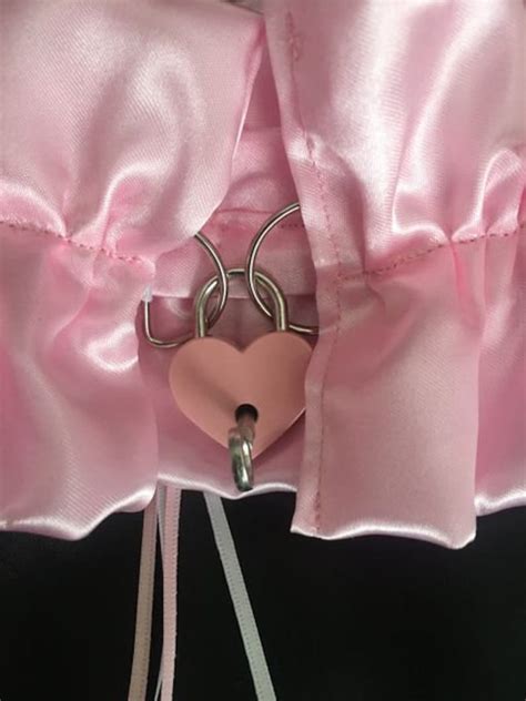 Lockable Frilly Sissy Maid Collar Any Colour Etsy