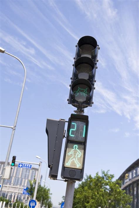 Pedestrian Crossing Lights Stock Image Image Of Clear 28272803