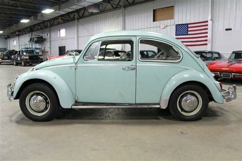 1966 Volkswagen Beetle 24587 Miles Bahama Blue Coupe 1300cc 4 Cylinder