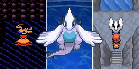 Pokemon Everywhere You Can Catch Lugia In The Mainline Games