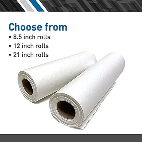 Bodymed Headrest Paper Rolls Smooth White 85 Inch X 225 Feet 25