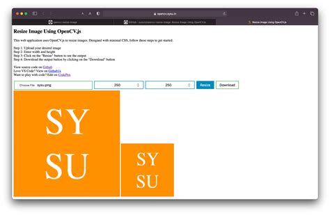 The Opencv Resize Image From Sysuin Coder Social