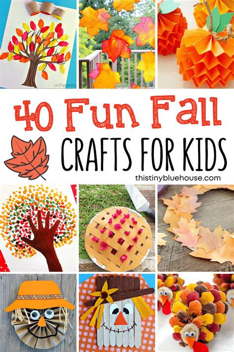40 Best Low Mess Fall Inspired Crafts For Kids Theyre Going To Love