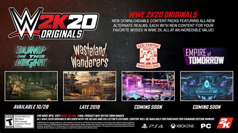 Wwe 2k20 Originals 2k Reveals Other Themes Arriving After Bump In The Night