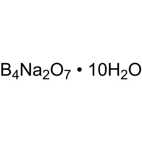 Borax Cas1303 96 4 Chemsrc