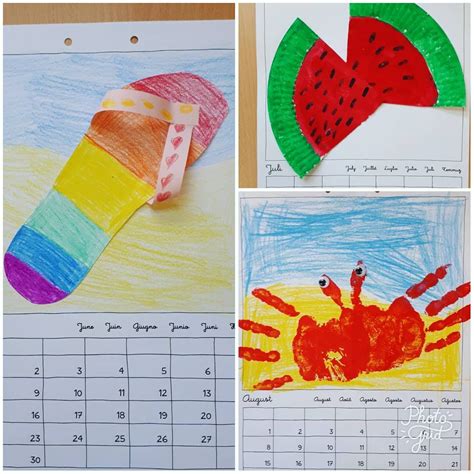 Jahreskalender Kunst Grundschule