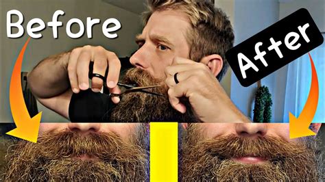 Mustache Trim How To Youtube
