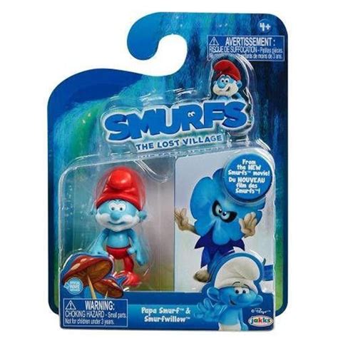 Buy Smurfs The Lost Village Papa Smurf Smurf Willow Figure Pack