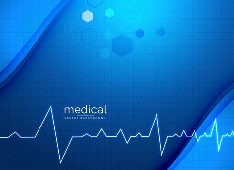 Healthcare Medical Background With Electrocardiogram Download Free