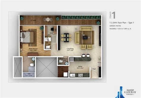 Small 1 Bhk Flat Design Home Design