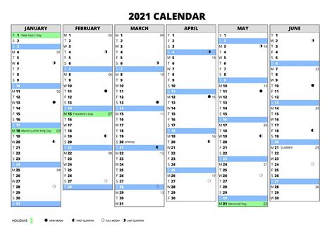 2021 Calendar With Week Numbers Excel Full Printable Calendar Design