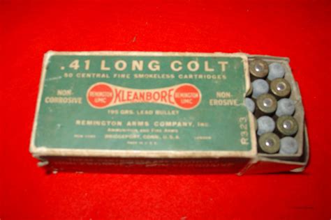 Vintage Remington 41 Long Colt Ammo For Sale