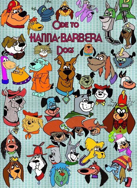Ode To Hanna Barbera Dogs By Slappy427 On Deviantart Vintage Cartoon