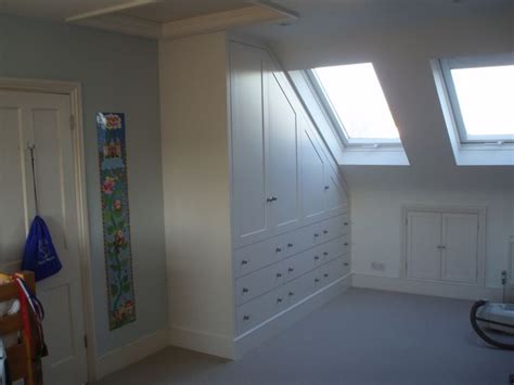 Bedroom 4 13'8 x 9'3 (4.17m x 2.82m) with built in wardrobes, window to side and radiator. Under eaves storage | Eaves cupboard | Pinterest | Built ...