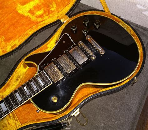 Original 1957 Gibson Les Paul Custom Electric Guitar