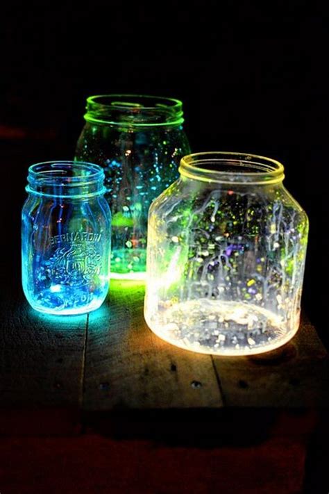 I'm staring over the edge i'm laying under the. DIY Glow in the Dark Jar | Craft projects for every fan!