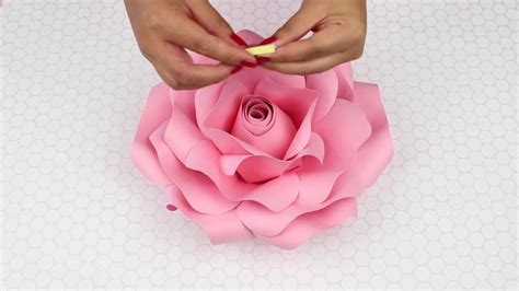 Moldes De Rosas De Papel Imprimibles