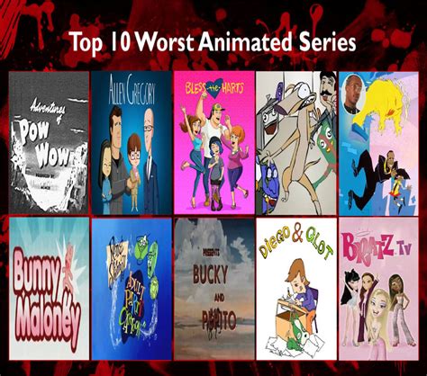 Top 10 Worst Animated Series Part 1 By Perro2017 On Deviantart